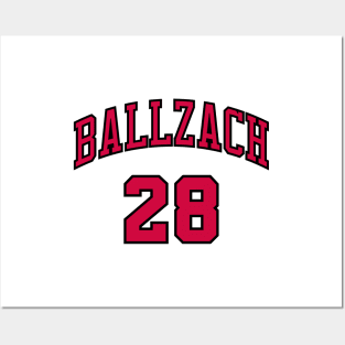 BallZach - White Posters and Art